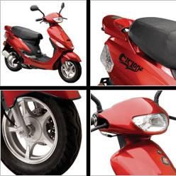 singur cilindru in 4 cu belt maxima:45 km/h / de / (cm):183 x 68 x 117
garda la de 2 garelli ciclone